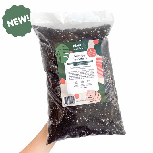 Terreau Monstera - Enrichi en Mycorhize et Bacillus - Substrat Aracées