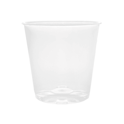 Transparent Plant Pot - Clear Pot with Perforated Growing Holes