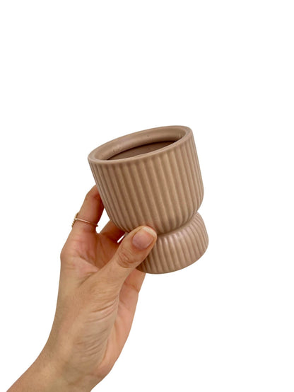 Mini ceramic plant pot