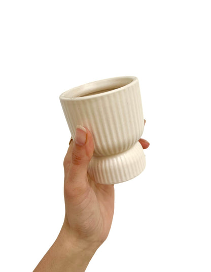 Mini ceramic plant pot