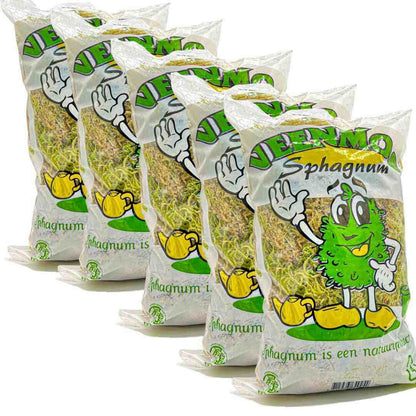 Live Sphagnum Moss Grower Pack - Sphagnum moss for plants - Sphagnum moss