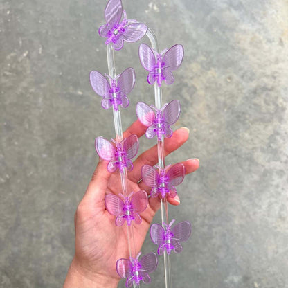 Pinces Papillon pour plante X10 - Pince tuteurage Papillon - Clips de support - Pinces de support pour plantes