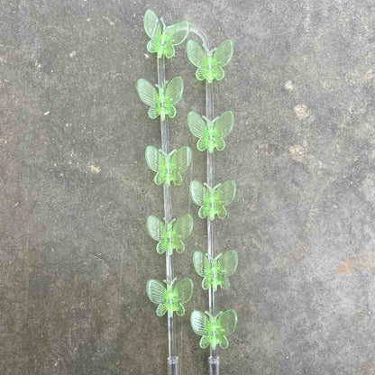 Pinces Papillon pour plante X10 - Pince tuteurage Papillon - Clips de support - Pinces de support pour plantes