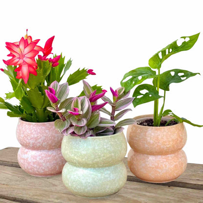 Cache-pot "Bulle" en céramique – 9 cm de diamètre