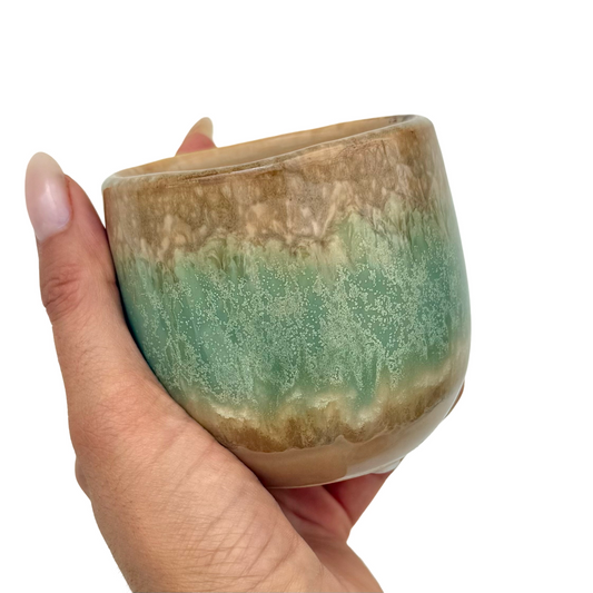 Cache pot céramique Blue Lagoon