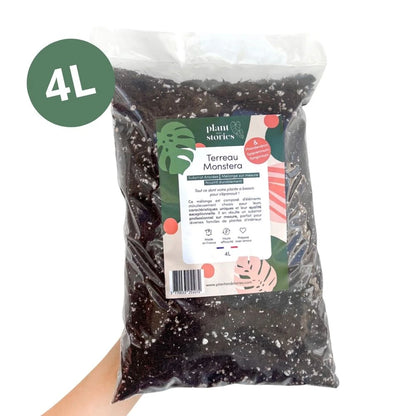 Monstera Soil - Enriched with Mycorrhiza and Bacillus - Araceae Substrate