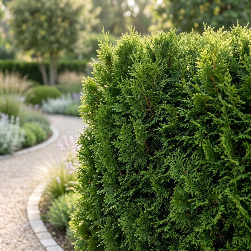 Thuya Smaragd (Thuja occidentalis), plante de haie persistante, Pot 9 cm, Hauteur 20-30 cm