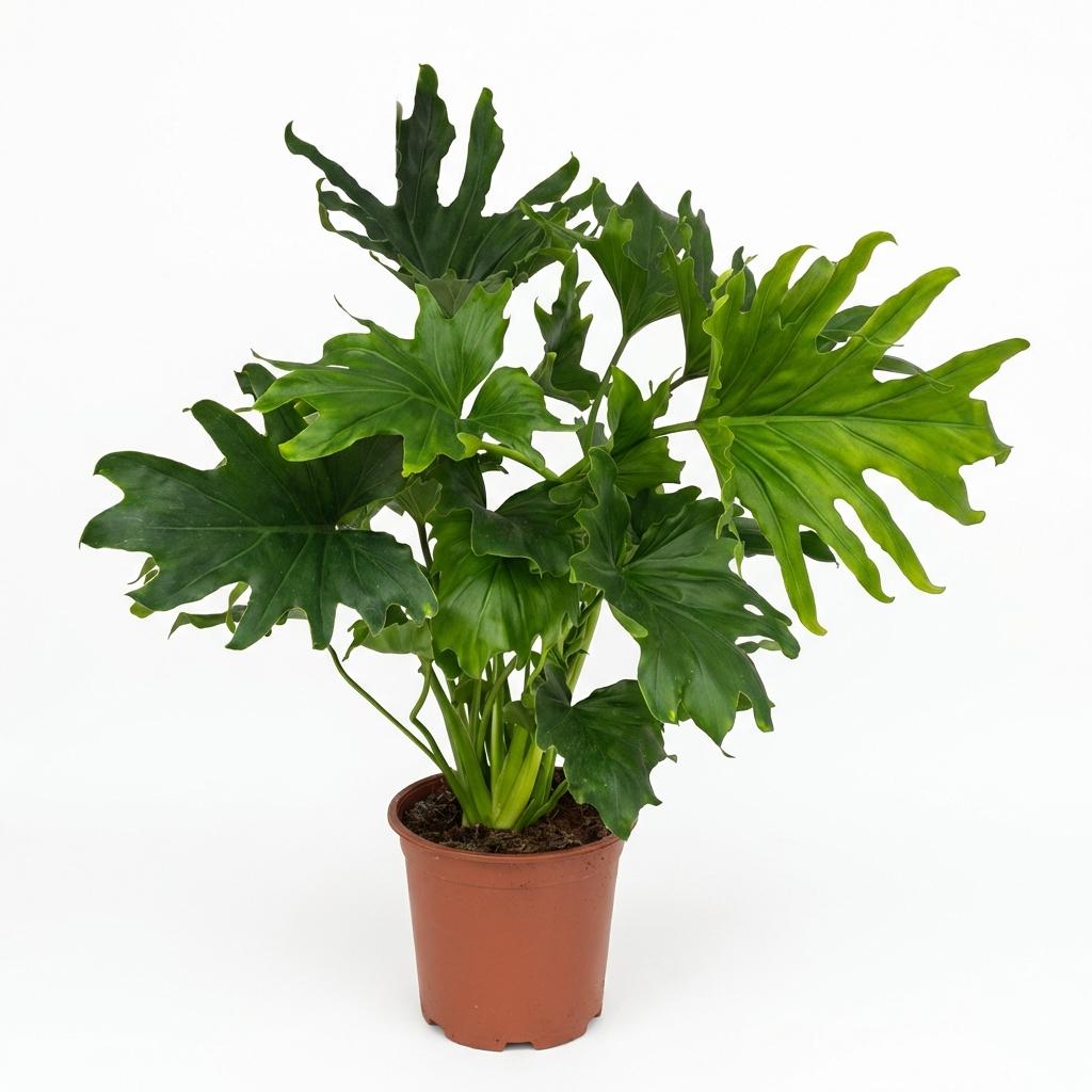 Philodendron Lickety Split plante d'intérieur en pot 19cm, feuilles lobées XXL, hauteur 70cm