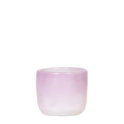 Cache-pot céramique dégradé - camaïeu tout en douceur - rose