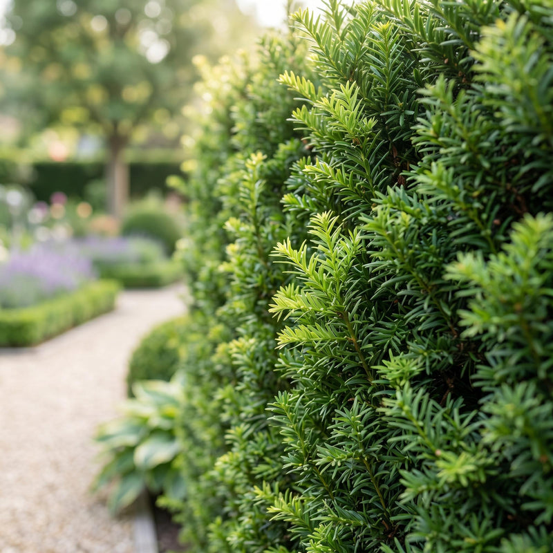 If commun (Taxus baccata), plante de haie persistante, Pot 9 cm, Hauteur 20-30 cm
