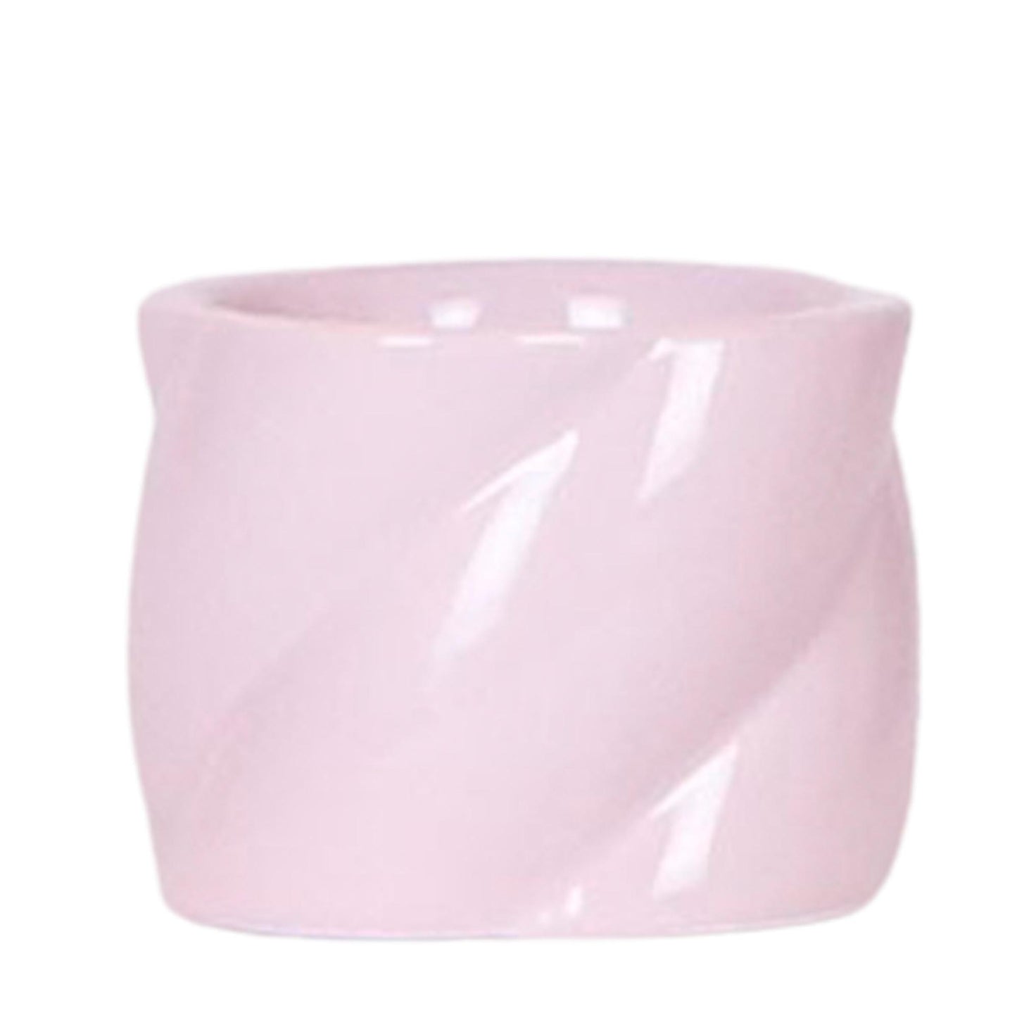 Cache-pot céramique pastel - rondeurs gourmandes - rose