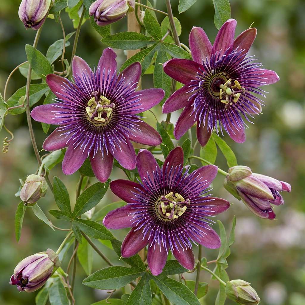 Passiflore 'Victoria' (Passiflora) - grimpante fleurie exotique