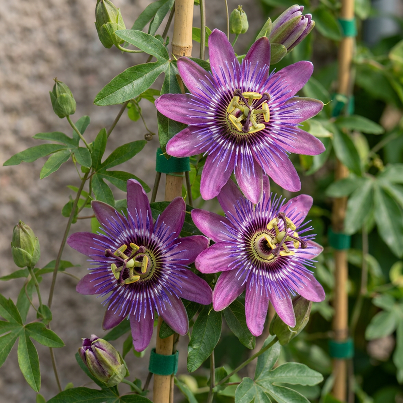 Passiflore 'Lavender Lady' (Passiflora) - grimpante fleurie exotique