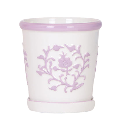 Cache-pot céramique mat coloré - la touche pop de votre déco