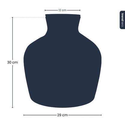 Bouteille terrarium en verre recyclé avec bouchon LED, 5,5 L ou 9 L