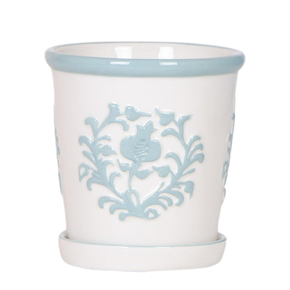 Cache-pot céramique mat coloré - la touche pop de votre déco