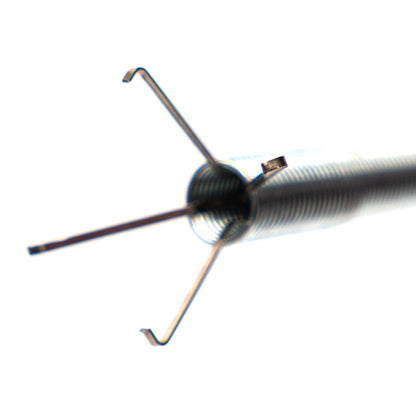 Pince de préhension terrarium 72 cm à griffe en acier, pour grands bocaux