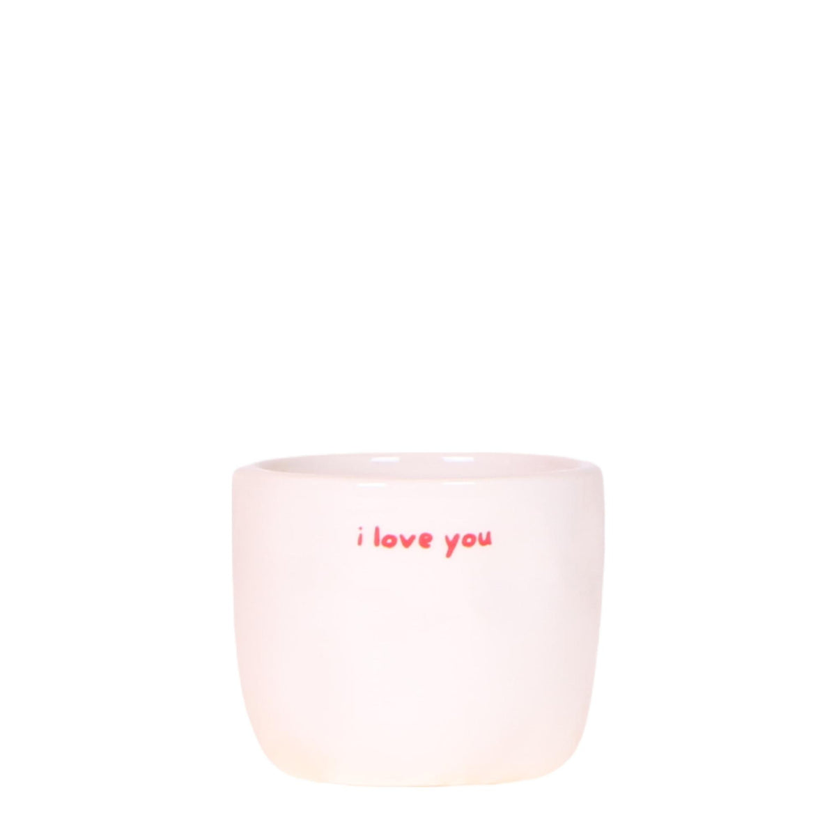 Cache-pot céramique « I Love You » - le cadeau qui dit tout