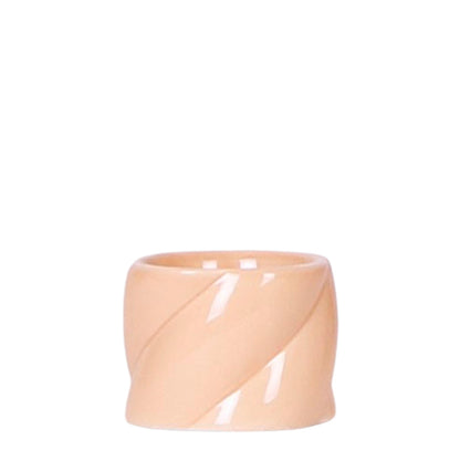 Cache-pot céramique pastel - rondeurs gourmandes - pêche