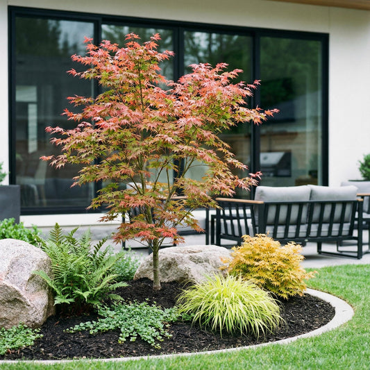 Érable du Japon 'Beni Maiko' au jardin, Acer palmatum