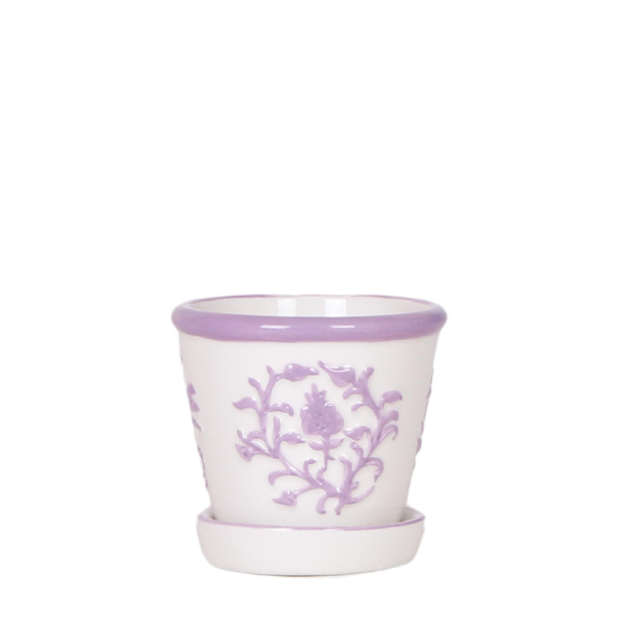 Cache-pot céramique mat coloré - la touche pop de votre déco
