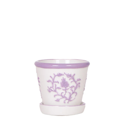 Cache-pot céramique mat coloré - la touche pop de votre déco