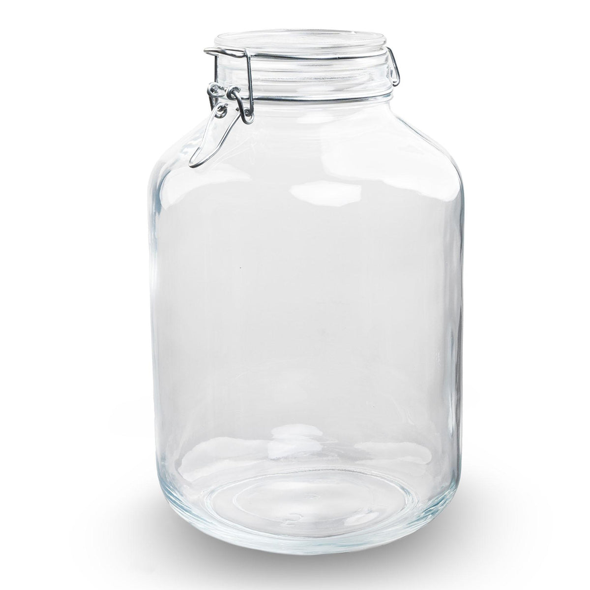 Grand bocal en verre 5 L pour terrarium, type bocal à conserve, hauteur 28 cm