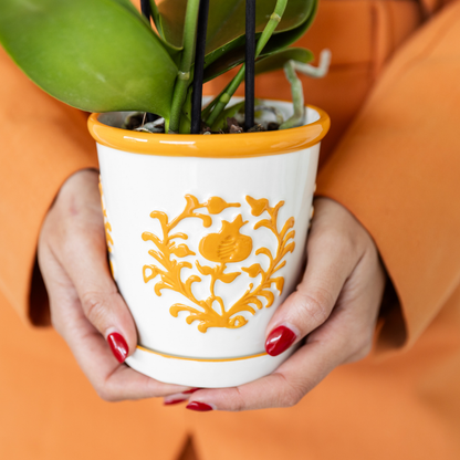 Cache-pot céramique mat coloré - la touche pop de votre déco